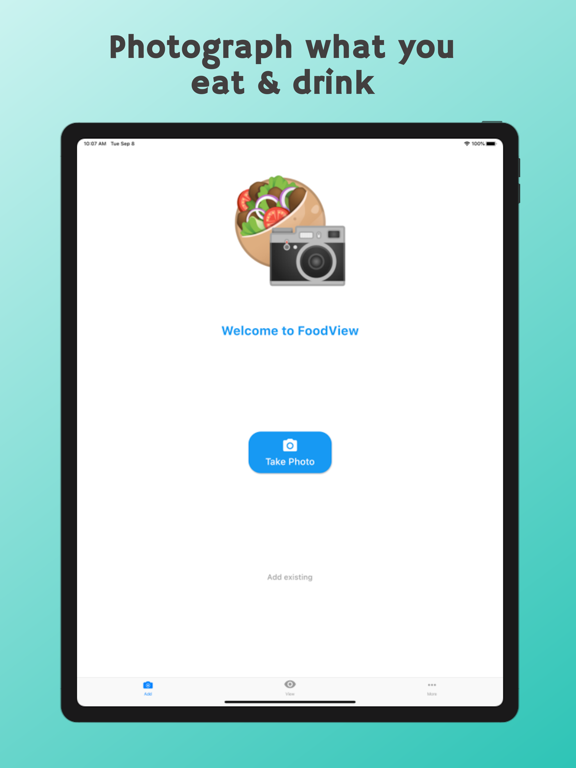 Screenshot #4 pour FoodView - Photo Food Diary
