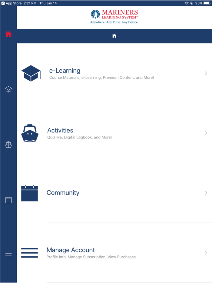 Mariners Learning System