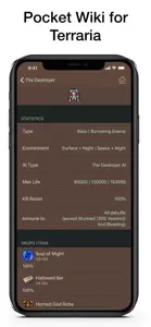 Pocket Wiki for Terraria screenshot #1 for iPhone