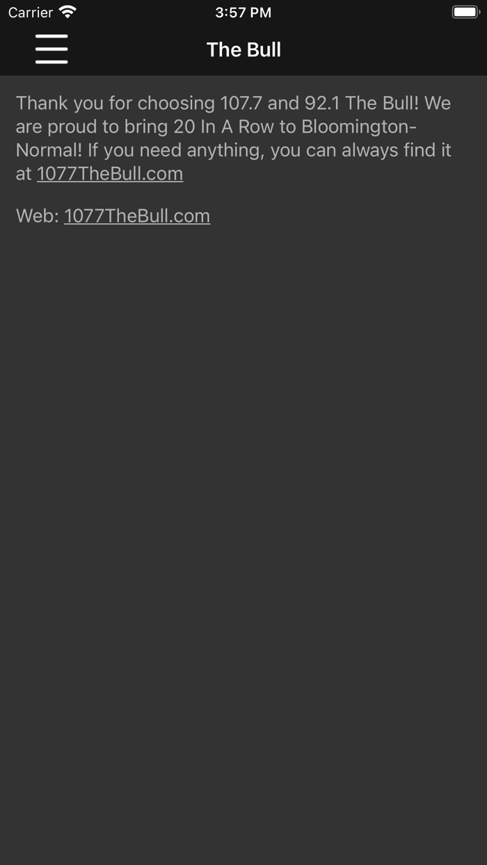 107.7 and 92.1 The Bull