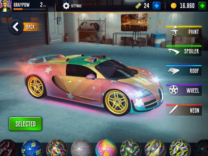 Drag Racing Underground City