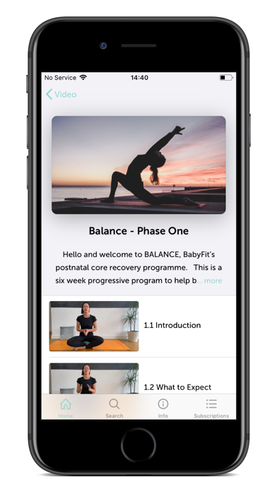 BabyFit App Screenshot