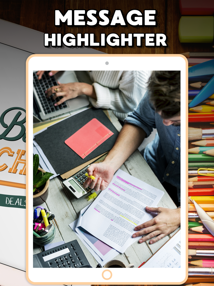 Message Highlighter Stickers