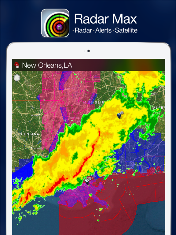 Screenshot #4 pour Radar MAX Future Weather Radar