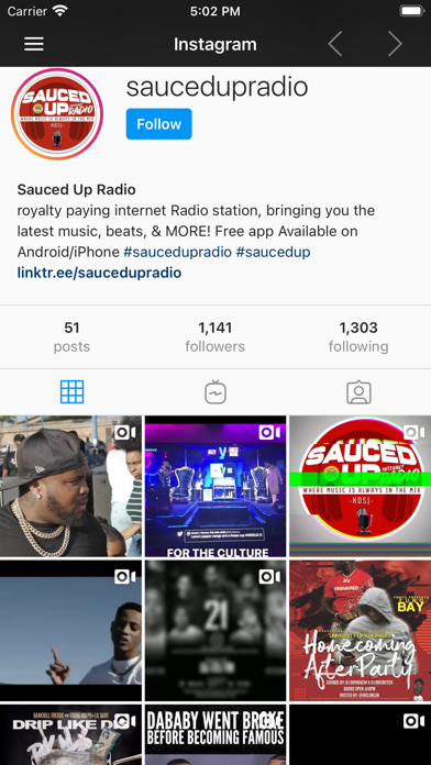 Sauced Up Radio Screenshot