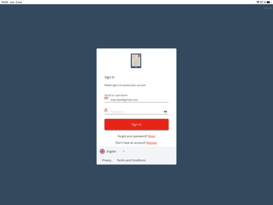 The CompTIA Self-Paced eReader iPad screenshot 1 - Education app