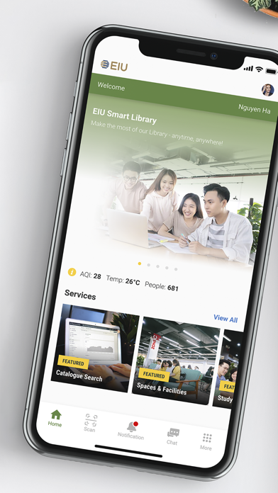 EIU Library Screenshot