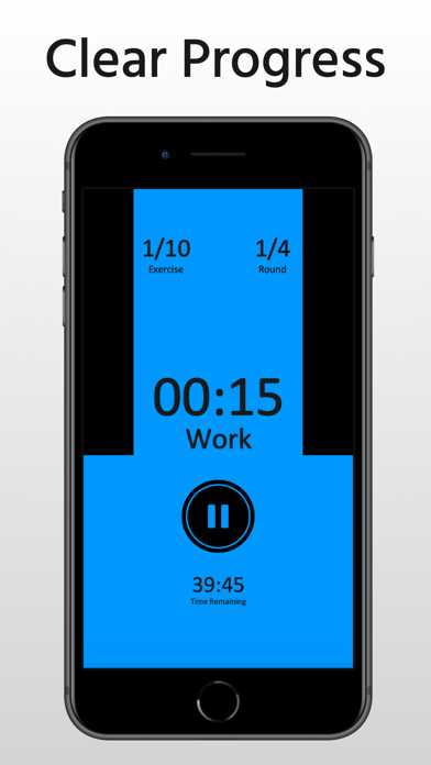Screenshot #3 pour HIIT Timer - Interval Workout