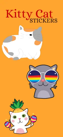 Game screenshot Kitty Cat Stickers Pack mod apk