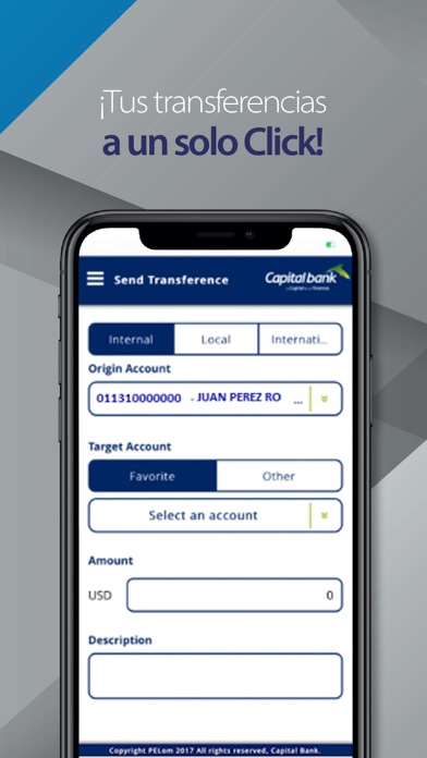 Capital Bank Screenshot