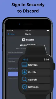 watch for discord iphone screenshot 3