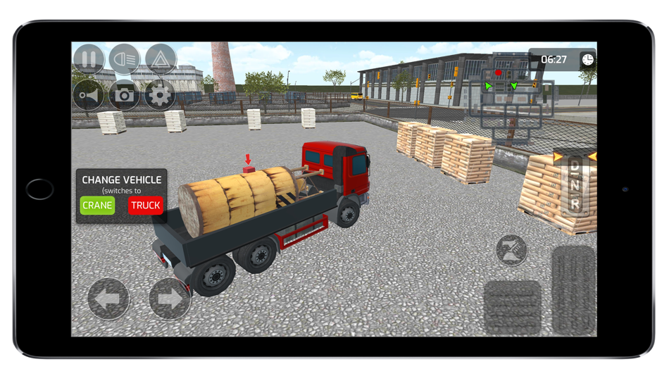 #6. Truck Crane Loader Simulation (iOS) By: Meriç İnternet Teknolojileri A.Ş.