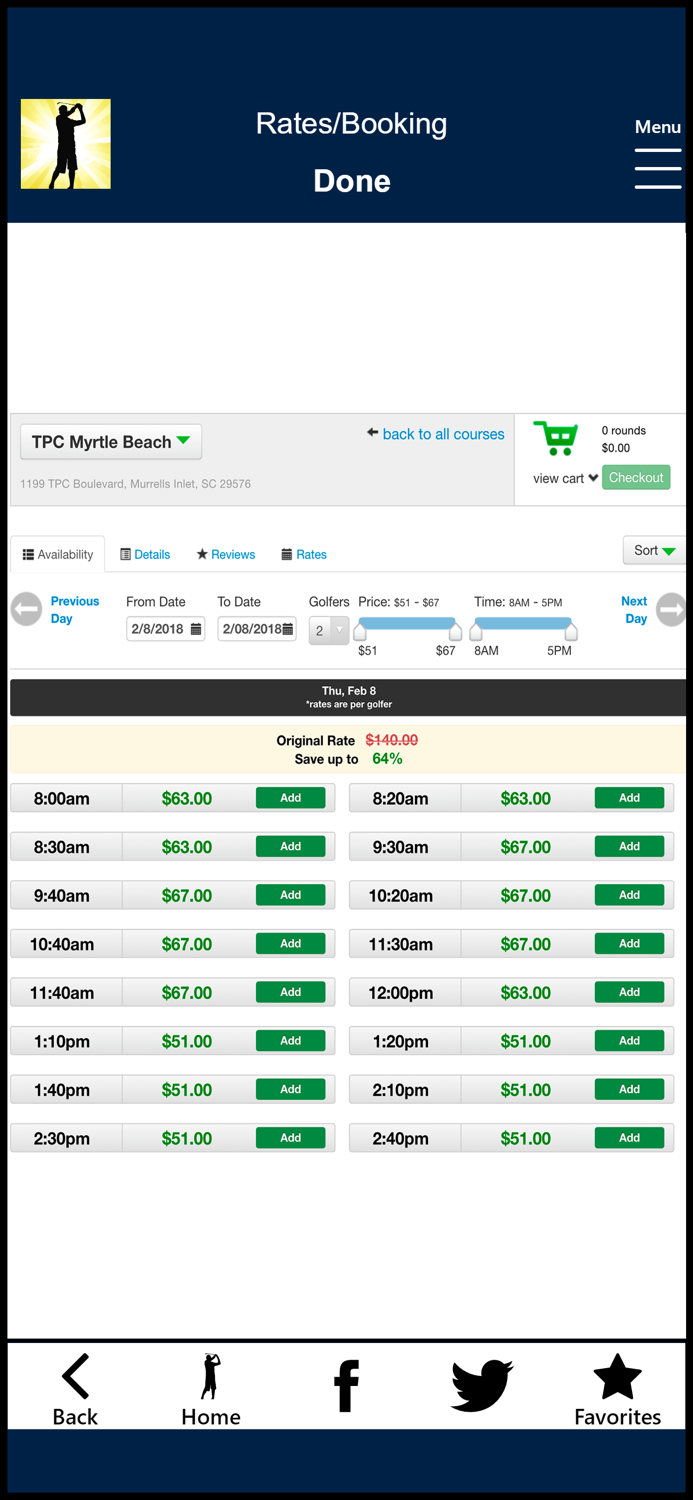 GolfDay Myrtle Beach