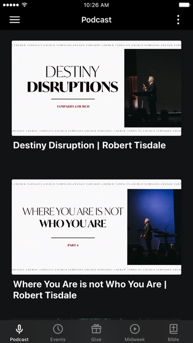 Tampa Life Church Screenshot