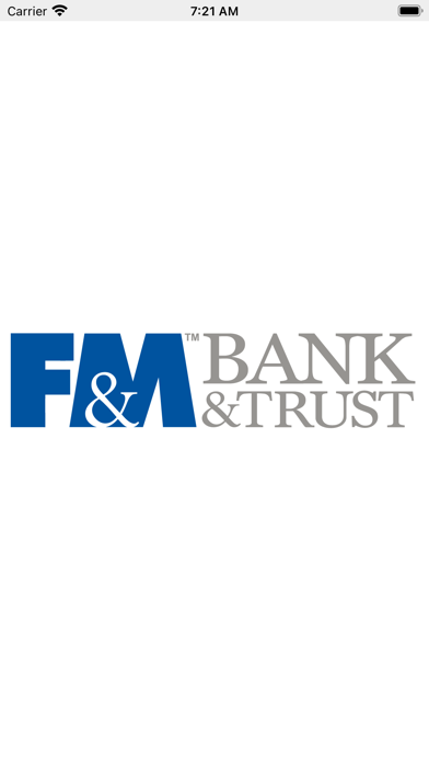 F&M Bank & Trust Business Screenshot