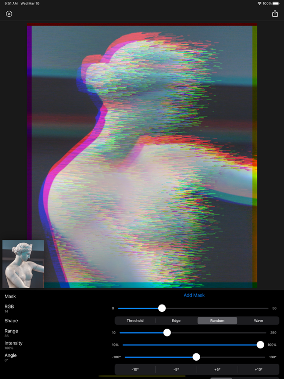 Screenshot #6 pour Glitch Fx - Pixel Sorting