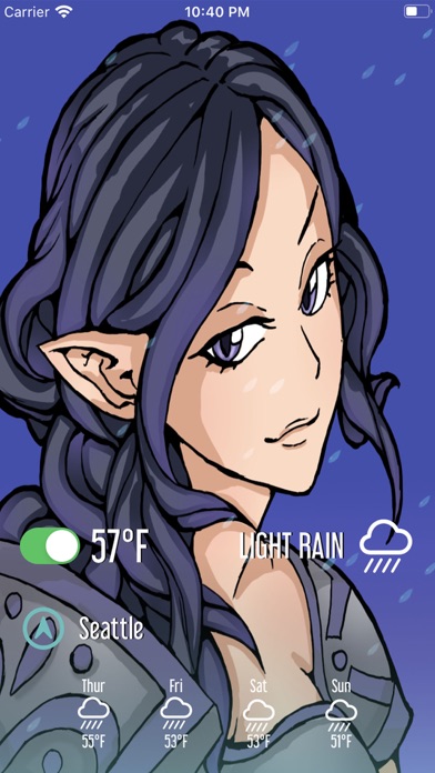 Screenshot #2 pour Weather Girl: 1st Edition