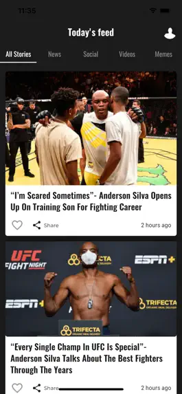 Game screenshot MMA Fans: Live News apk