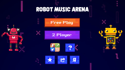 Screenshot #3 pour Robot Music Arena Game
