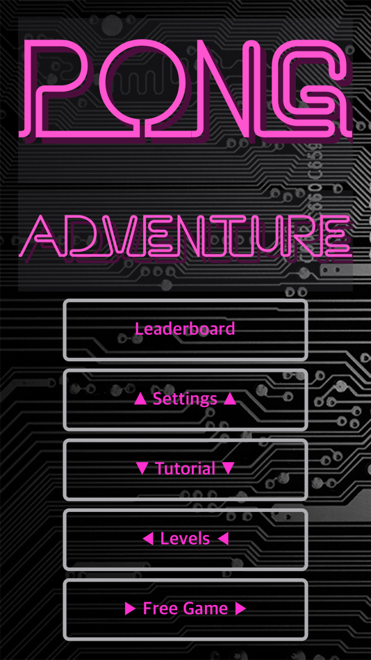 #1. Pong Adventure (iOS) Podle: Henrik Storch