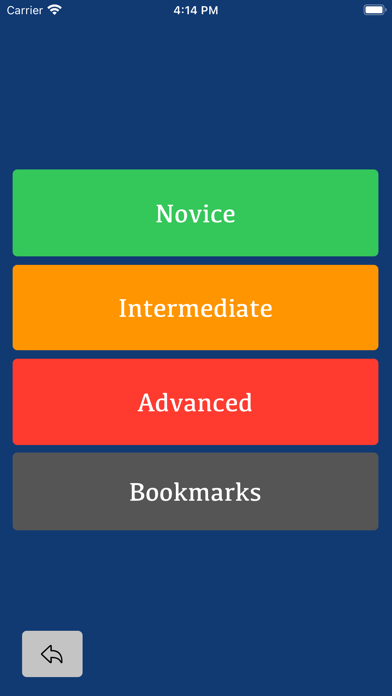 Daily Vocabulary Trainer Screenshot