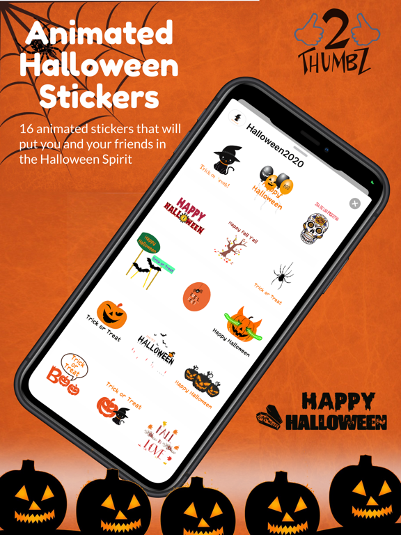 Screenshot #4 pour Halloween Animated Stickerpack