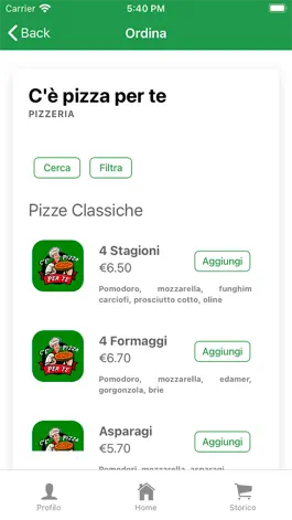 Game screenshot C'è pizza per te - Modena hack