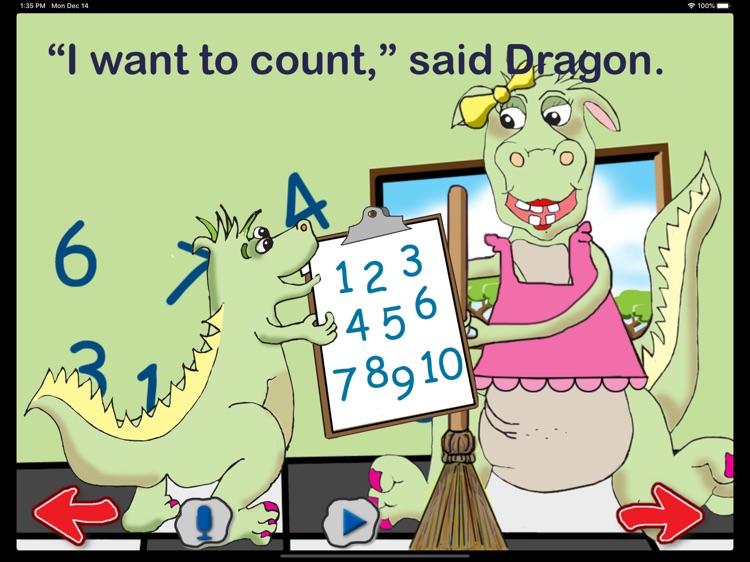 Dragon Counts to Ten Plus