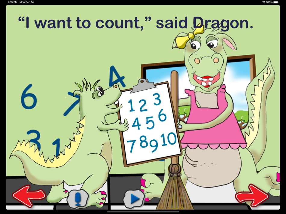 #3. Dragon Counts to Ten Plus (iOS) 由: Ventura Educational Systems