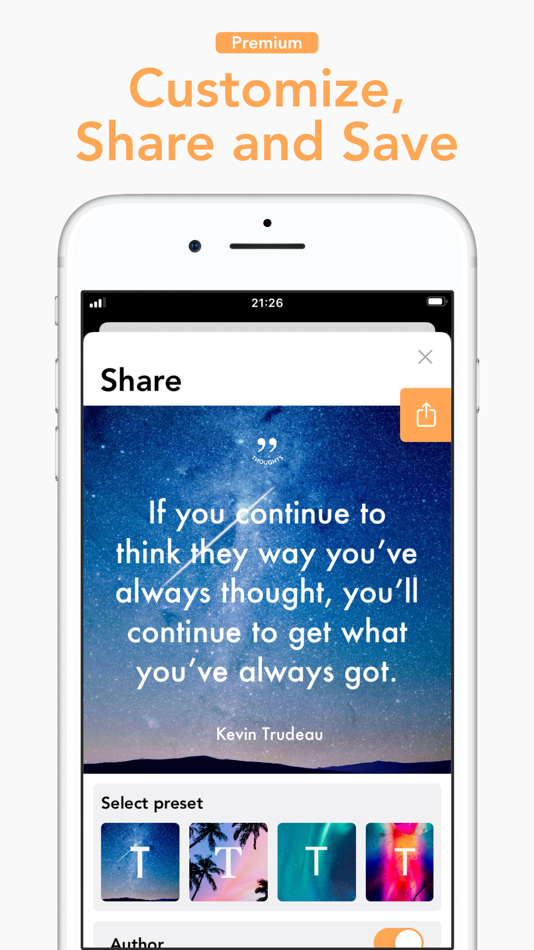#3. Thoughts - Quotes & Motivation (iOS) By: Henri Bredt
