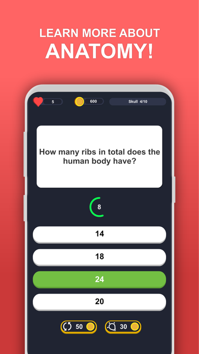 Anato Trivia - Quiz Anatomía Screenshot