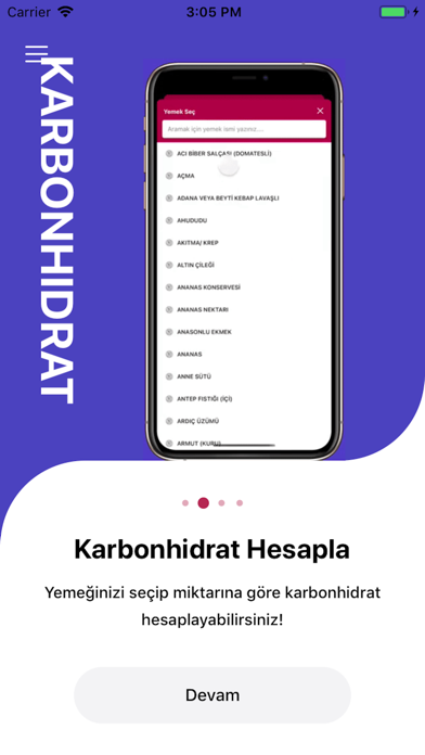 Karbonhidrat-Bolus Hesaplayıcı Screenshot