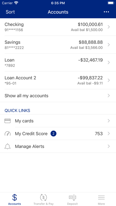 United Community Credit Union Screenshot