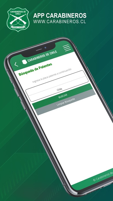 Carabineros de Chile Screenshot