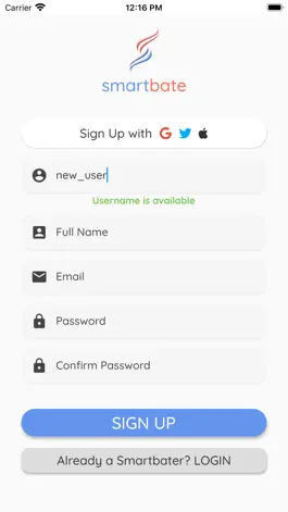 Game screenshot Smartbate apk