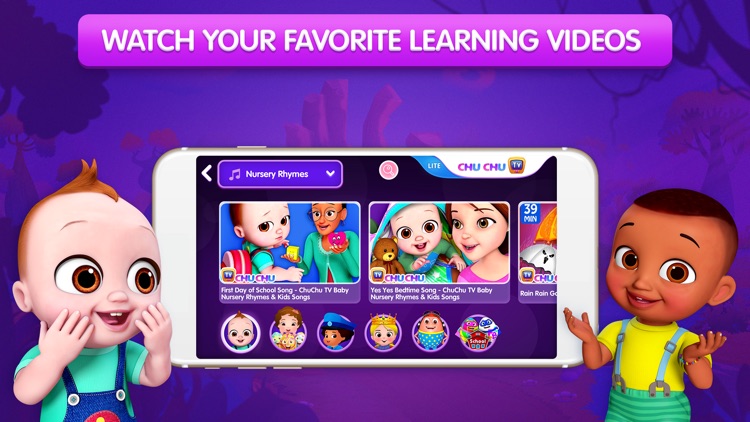 ChuChu TV Nursery Rhymes Lite screenshot-0