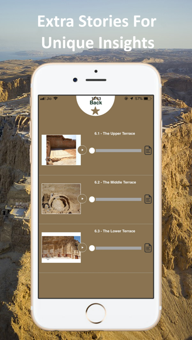 Masada Fortress Tour Guide Screenshot