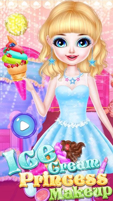 Ice Cream Princess Make Up Screenshot