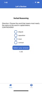 AFP Service Aptitude Test screenshot #1 for iPhone