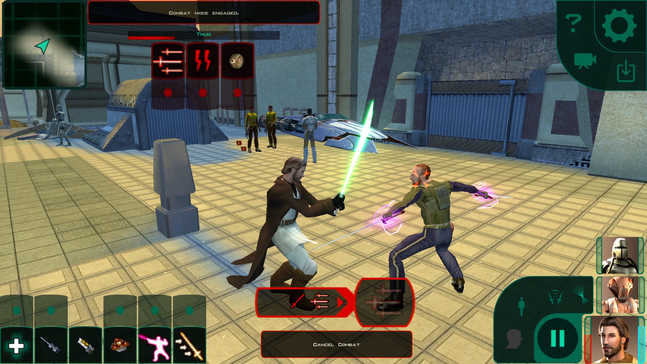 Screenshot do app Star Wars™: KOTOR II