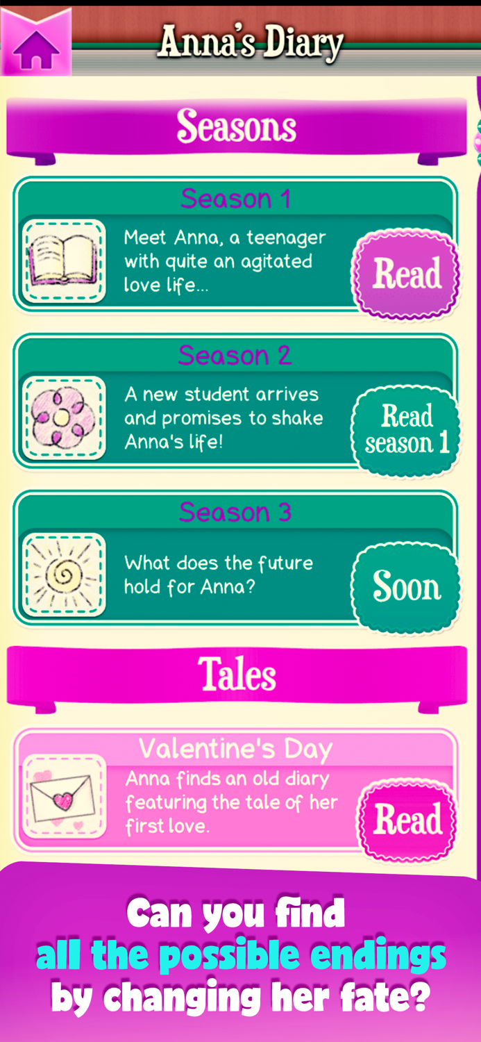 Dear Diary - Interactive Story