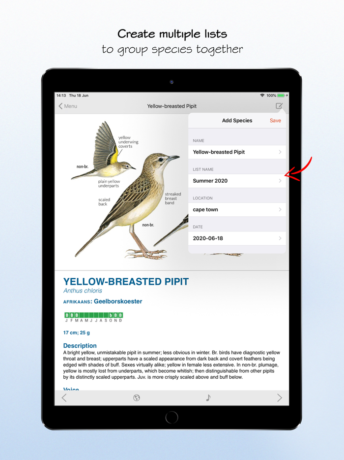 Sasol eBirds South Africa LITE