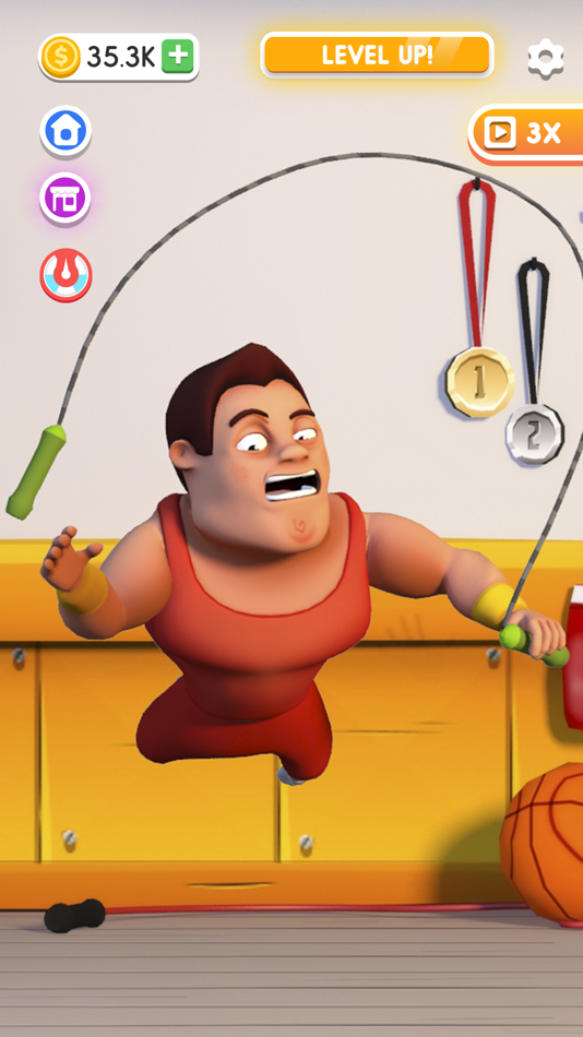 #5. Fit the Fat: Gym (iOS) 由: FIVE BITS, INC.