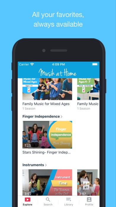 Musik at Home Screenshot