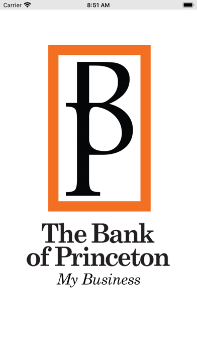 The Bank of Princeton Business Screenshot