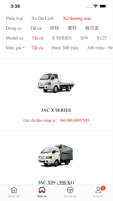 O TO JAC VN