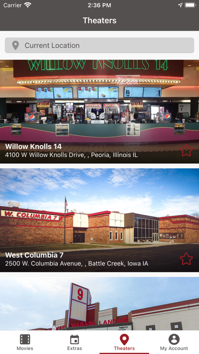 How to cancel & delete Goodrich Quality Theaters from iphone & ipad 4