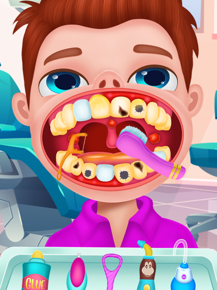 Mouth Care Dentist Fun Game