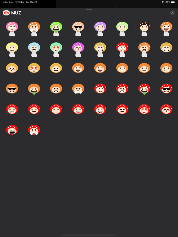 Screenshot #5 pour MUZ Sticker Pack