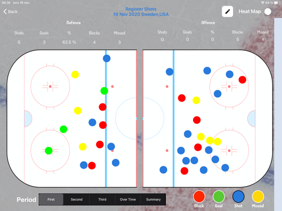Screenshot #5 pour GameStats Ice Hockey